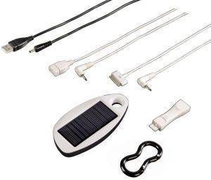 HAMA 14120 SOLIO SOLAR CHARGER WITH CABLES FOR CELLS/DEVICES