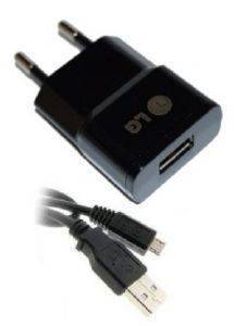 LG TRAVEL USB CHARGER SC0600LGA WITH CABLE BULK
