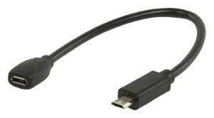 VALUELINE VLMP60900B0.20 USB MICRO B (MHL) - MICRO B 11-PIN DATA CABLE 0.20M