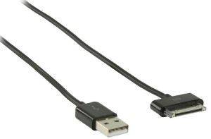 VALUELINE VLMP39100B1.00 DATA AND CHARGING CABLE BLACK