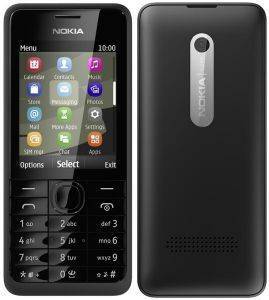 NOKIA 301 DUAL SIM BLACK GR NOKIA 301 DUAL SIM BLACK GR