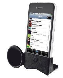 TRUST 18284 HORN STAND & LOUDSPEAKER FOR IPHONE 4/4S BLACK