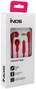 HANDS FREE STEREO INOS 3.5MM    PINK