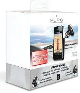 PURO IPHONE 4 + IPHONE 3 CAR HOLDER FOR WINDSCREEN