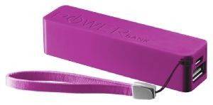 TRUST 19706 URBAN REVOLT POWER BANK PORTABLE PHONE CHARGER 2200MAH PURPLE TRUST 19706 URBAN REVOLT POWER BANK PORTABLE PHONE CHARGER 2200MAH PURPLE