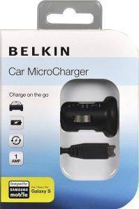 BELKIN F8M127CW03 CAR MICRO CHARGER BELKIN F8M127CW03 CAR MICRO CHARGER