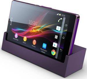 SONY DK26 DOCKING STATION FOR XPERIA Z PURPLE SONY DK26 DOCKING STATION FOR XPERIA Z PURPLE