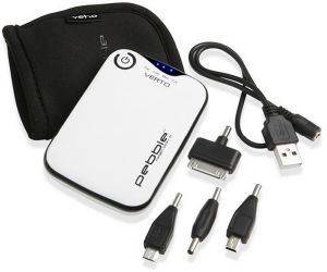 VEHO VPP-201-CW PEBBLE VERTO PORTABLE CHARGER 3700MAH WHITE VEHO VPP-201-CW PEBBLE VERTO PORTABLE CHARGER 3700MAH WHITE