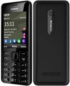 NOKIA 206 DUAL BLACK GR