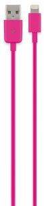 GOOBAY 43323 LIGHTNING  USB SYNC & CHARGING CABLE FOR IPOD/IPHONE/IPAD PINK