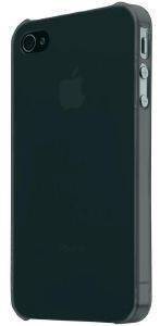 BELKIN F8Z891CWC00 ESSENTIAL 025 ULTRA THIN SNAP ON COVER FOR IPHONE 4 BLACK