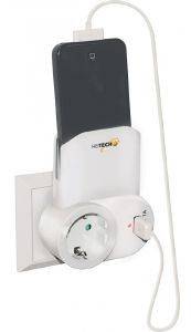 HEITECH 04002312 USB MOBILE PHONE CHARGER + HOLDER WHITE HEITECH 04002312 USB MOBILE PHONE CHARGER + HOLDER WHITE
