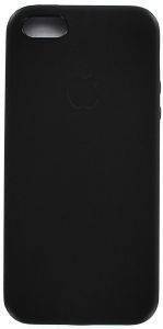 APPLE FACEPLATE LEATHER FOR IPHONE 5/5S MF045 BLACK