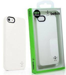 BELKIN F8W159VFC01 TPU SHIELD FOR IPHONE 5 WHITE