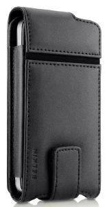 BELKIN F8Z853CWC00 FLIP LEATHER CASE FOLIO FOR IPHONE 4 BLACK