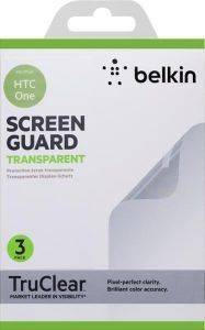 BELKIN F8M578VF3 SCREEN OVERLAY  HTC ONE TRANSPARENT 3PCS