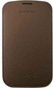 SAMSUNG EFC-1G6LCE POUCH FOR GALAXY S3 I9300 I9301 BROWN