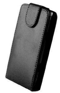 LEATHER CASE FOR SAMSUNG I8190 GALAXY S3 MINI BLACK