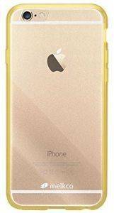  FACEPLATE MELKCO APPLE IPHONE 6 POLYULTIMA CLEAR-YELLOW + SCREEN PROTECTOR