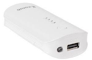 KONIG CS4400PB001 MOBILE POWER BANK 4400MAH 5V - 1A WHITE