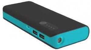 PLATINET POWER BANK 42417 8000MAH + MICRO USB CABLE + TORCH BLACK/BLUE