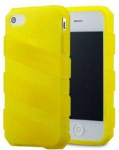 COOLERMASTER TPU C-IF4C-HFCW-3Y CLAW IPHONE 4/4S CASE TRANSLUCENT YELLOW