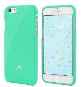  TPU GOOSPERY APPLE IPHONE 6 PLUS JELLY SERIES MINT GREEN