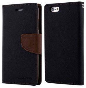  FLIP FANCY DIARY GOOSPERY APPLE IPHONE 6 BLACK-BROWN