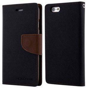  FLIP FANCY DIARY GOOSPERY APPLE IPHONE 6 BLACK-BROWN