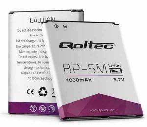 QOLTEC BATTERY FOR NOKIA BP-5M 1000MAH