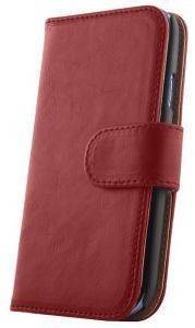 LEATHER CASE SMART ELEGANCE FOR SAMSUNG I8160 ACE 2 -RED