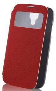 CASE SMART WINDOW FOR SAMSUNG I9500 RED