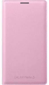 SAMSUNG FLIP CASE LEATHER EF-WN900BI FOR GALAXY NOTE 3 N9005 BLUSH PINK