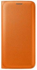 SAMSUNG LEATHER FLIP CASE EF-WG925PO FOR GALAXY S6 EDGE G925 ORANGE SAMSUNG LEATHER FLIP CASE EF-WG925PO FOR GALAXY S6 EDGE G925 ORANGE