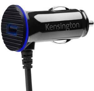 KENSINGTON K38119WW POWERBOLT 3.4AMP DUAL FAST CAR CHARGER WITH MICRO USB CABLE