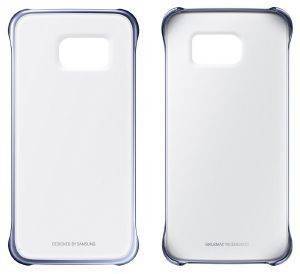 SAMSUNG CLEAR COVER EF-QG925BB FOR GALAXY S6 EDGE G925 BLACK