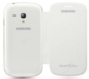 SAMSUNG FLIP COVER EFC-1M7F FOR GALAXY S3 MINI I8190 WHITE