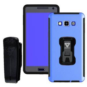 ARMOR-X RUGGED CASE WITH BELT CLIP TX-SS-A7 FOR SAMSUNG GALAXY A7 BLUE