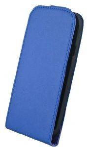 SLIGO ELEGANCE LEATHER CASE FOR SAMSUNG I8190 GALAXY S III MINI BLUE