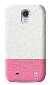  HARDSHELL TREXTA SAMSUNG GALAXY S4 BOON WHITE-PINK
