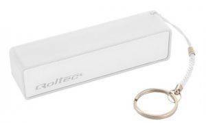 QOLTEC 7657.WHITE POWER BANK 2600MAH