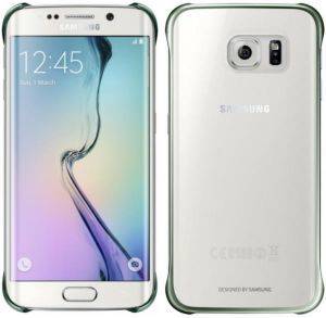 SAMSUNG CLEAR PLASTIC COVER EF-QG925BG FOR GALAXY S6 EDGE G925 TRANSPARENT