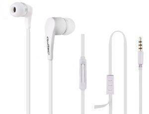 QOLTEC 50803 IN-EAR HEADPHONES WITH MICROPHONE WHITE QOLTEC 50803 IN-EAR HEADPHONES WITH MICROPHONE WHITE