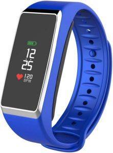 MYKRONOZ ZEFIT 2 PULSE SMARTWATCH BLUE SILVER MYKRONOZ ZEFIT 2 PULSE SMARTWATCH BLUE SILVER