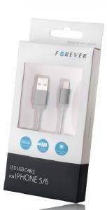 FOREVER IPHONE 5/6 USB CABLE BLACK LED METAL BOX FOREVER IPHONE 5/6 USB CABLE BLACK LED METAL BOX