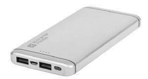 NATEC NPB-0796 EXTREME MEDIA AL-100 ALUMINIUM POWERBANK 10000MAH SILVER NATEC NPB-0796 EXTREME MEDIA AL-100 ALUMINIUM POWERBANK 10000MAH SILVER