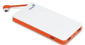 GENIUS ECO-U821 UNIVERSAL PORTABLE BATTERY 8000MAH WHITE