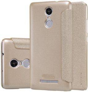NILLKIN SPARKLE FLIP CASE FOR XIAOMI REDMI NOTE 3 GOLD NILLKIN SPARKLE FLIP CASE FOR XIAOMI REDMI NOTE 3 GOLD
