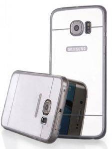 FORCELL MIRROR BACK COVER CASE FOR SAMSUNG GALAXY S6 (G920F) SILVER