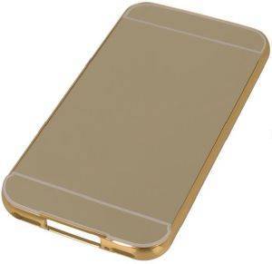 FORCELL MIRROR BACK COVER CASE FOR SAMSUNG GALAXY J5 2016 GOLD